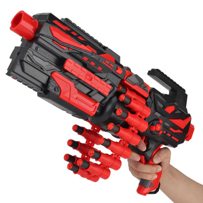 电动玩具枪峰佳玩具电动连发子弹链男生儿童6-10岁软弹枪远射程