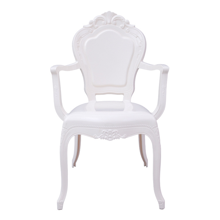 餐椅欧式PC材质贝拉椅简约创意休闲塑料水晶椅酒店餐椅聚会宴会椅