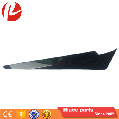 丰田海狮05-18黑色碳纤维款窗边刀 Toyota hiace window knife