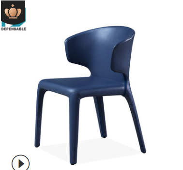 北欧定型棉考拉椅带扶手靠背椅网红书桌椅咖啡厅椅子餐厅家用餐椅