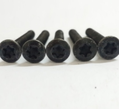 供应电子行业紧固件梅花头机螺钉 5*45 耐用圆头标准螺丝