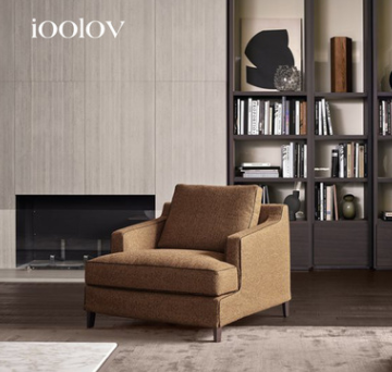 源头工厂简繁高定国际品牌Poliform设计中小客厅简约轻奢布艺沙发