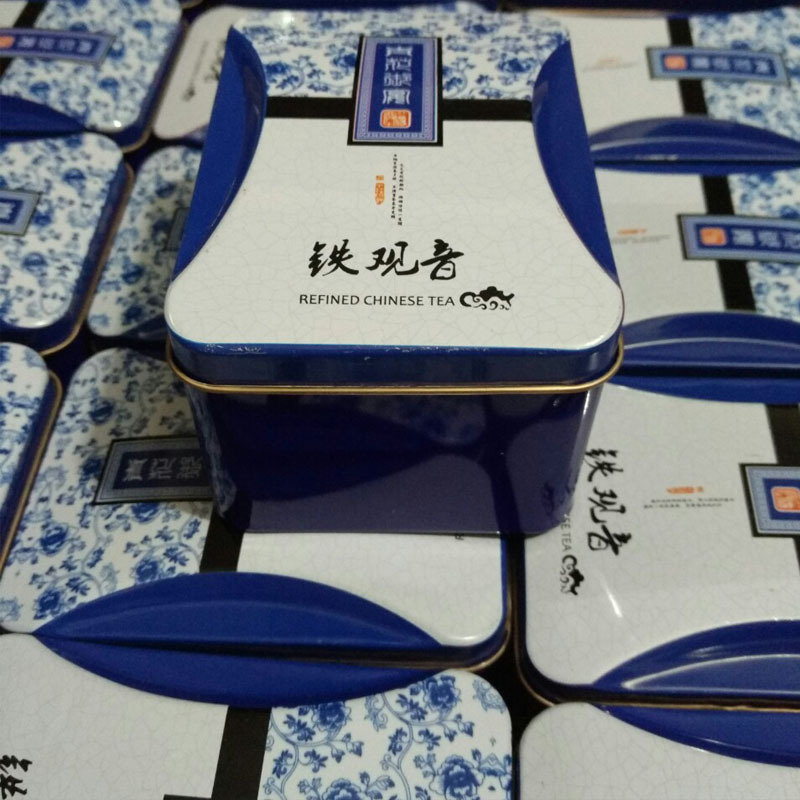 厂家直销安溪乌龙茶铁观音清香型茶叶铁盒装 茶叶批发