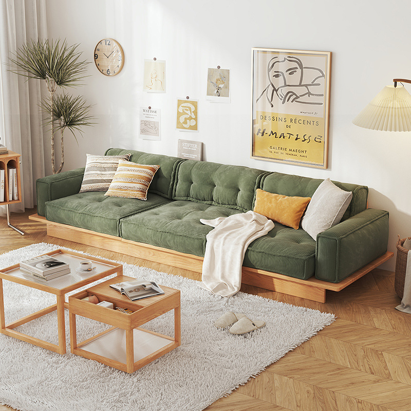 厂家批发实木沙发现代简约客厅家具沙发北欧田园大小户型沙发沙发