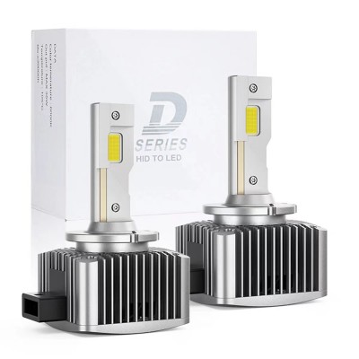 d1s led汽车大灯D3S D2S D4S D5S带解码一体D系列车灯LED透镜灯泡