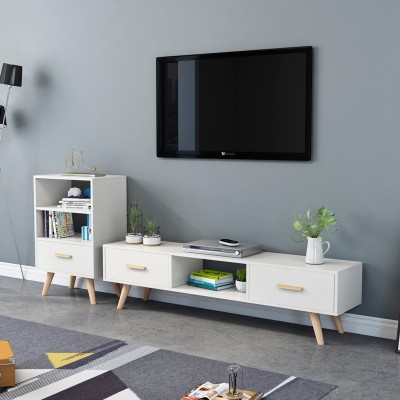 北欧电视柜茶几组合现代简约小户型客厅经济型迷你简易电视机柜