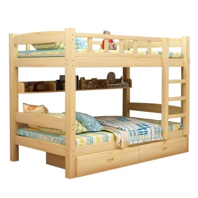 实木子母床上下铺成人高低床宿舍床儿童床高架双层床母子床松木床