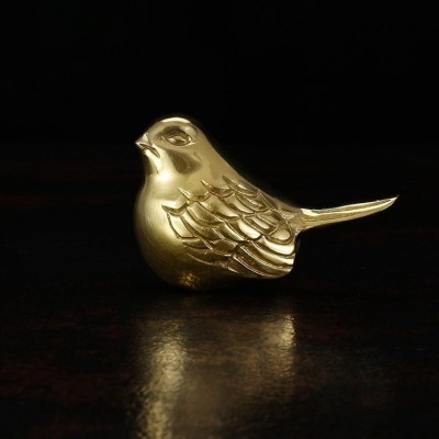 纯铜金属好运鸟小鸟家居装饰摆件 客厅办公室创意家居手工艺术品