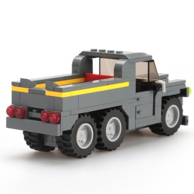 万格3660军事坦克装甲车模型男孩玩具跨境小颗粒拼装积木摆摊代发