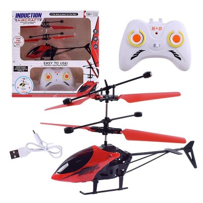 跨境新奇特遥控直升飞机 手感悬浮发光小仙女儿 童感应飞行器玩具
