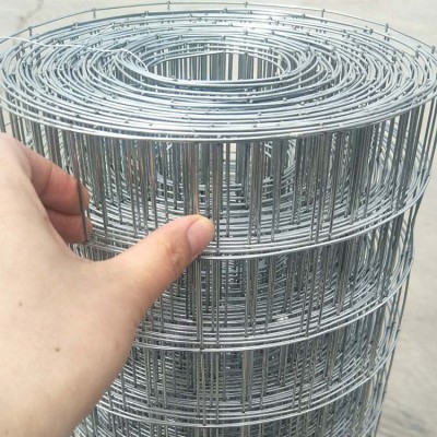粗丝大孔阻隔镀锌铁丝网焊接网格铁网电焊网防护铁丝网铁路围栏网