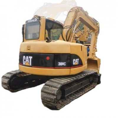 外贸挖机Caterpillar卡特308小型土木工程机械现货挖掘机_履带