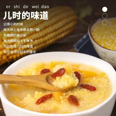 一件代发黑龙江东北小米500g应季新米小米粥黄小米